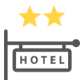 2 Stars Rating Hotel